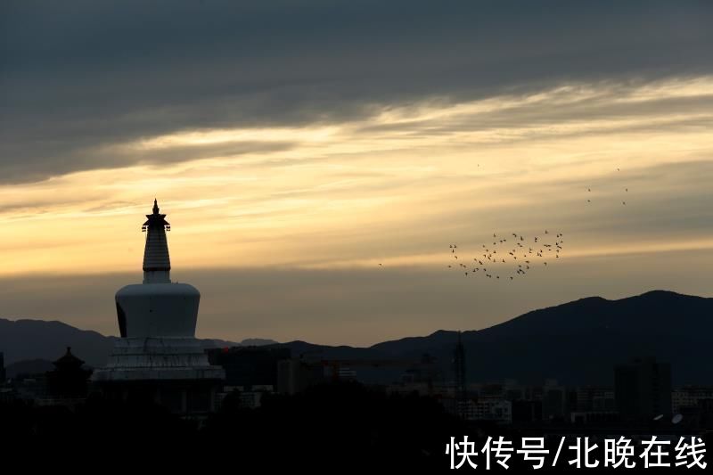 白塔|梦幻中的北海白塔绝美景象