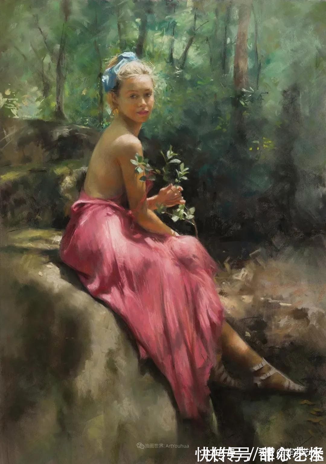 罗梅罗!婀娜多姿,美丽动人~西班牙画家维森特·罗梅罗·雷东多油画欣赏