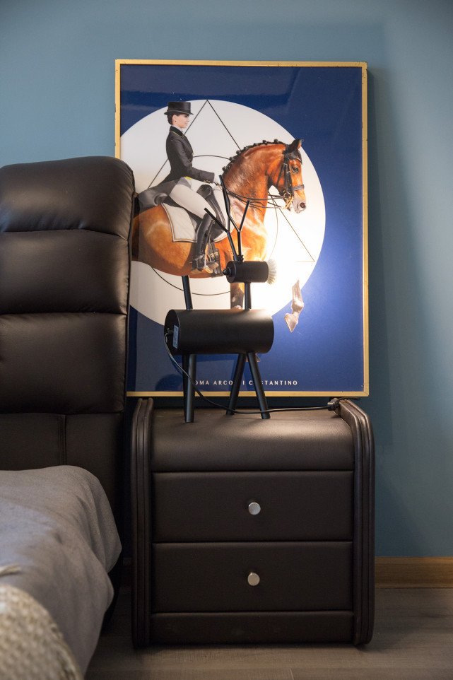 开放式|115平黑白灰现代风三居室,简洁时尚景致别样