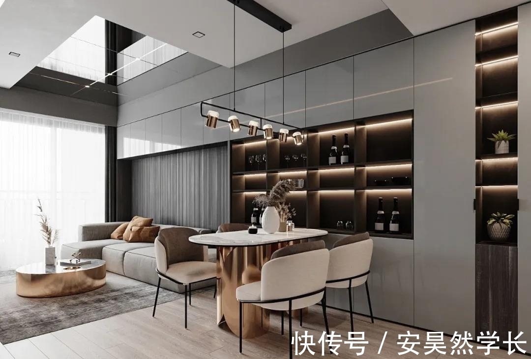 酒柜|别再费劲选餐边柜了,“餐边柜+酒柜”才是餐厅“最实用”的款式