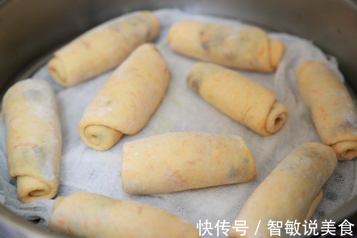 自制美味红豆卷,比买的还好吃,软糯香甜,早餐的好选择