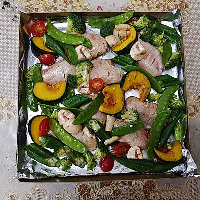 蔬菜|减脂烤蔬菜