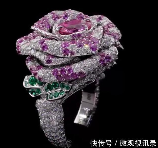 从清代朝珠到香奈儿山茶花,粉红碧玺的一抹娇韵,比红宝更迷人