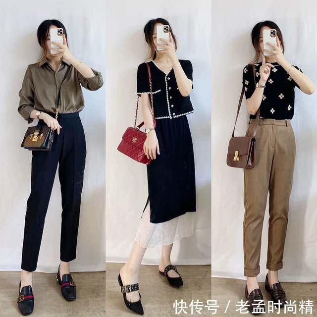 秋季 简单利落的职场穿搭!这些穿搭简单干净有气场,干练稳重又温柔