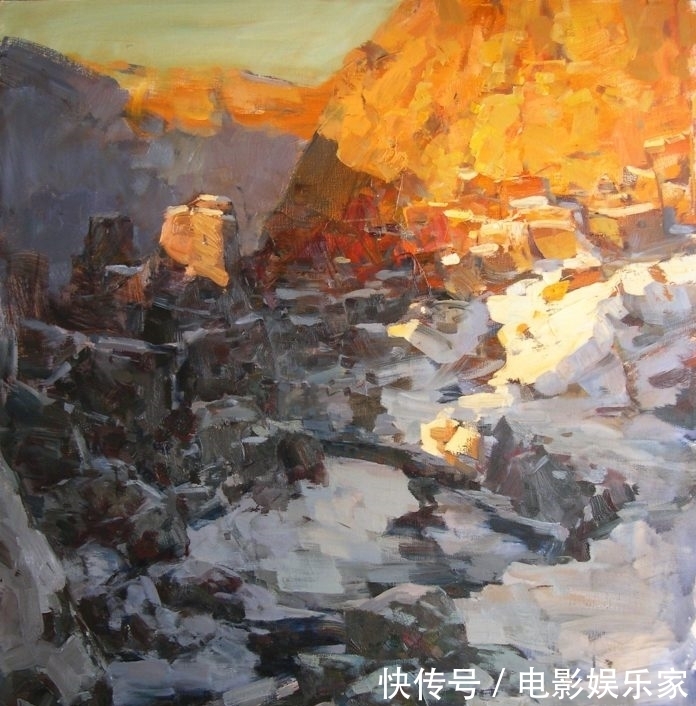 乌克兰&乌克兰当代风景画家马卡洛夫油画