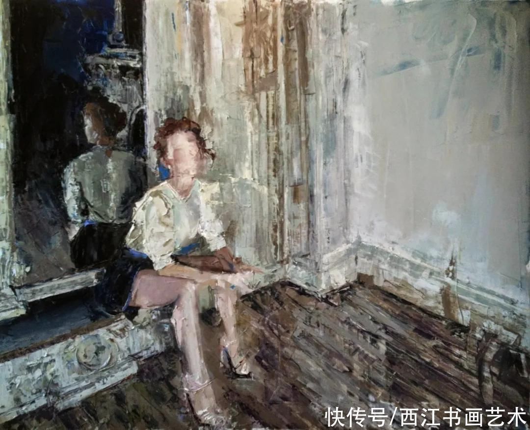 范妮|敏感,感性与永恒:法国女画家莫罗的抽象人物