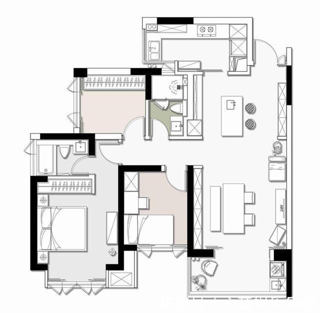 空间感|“去客厅化”设计越来越普遍，只有入住后，才知道有多好用