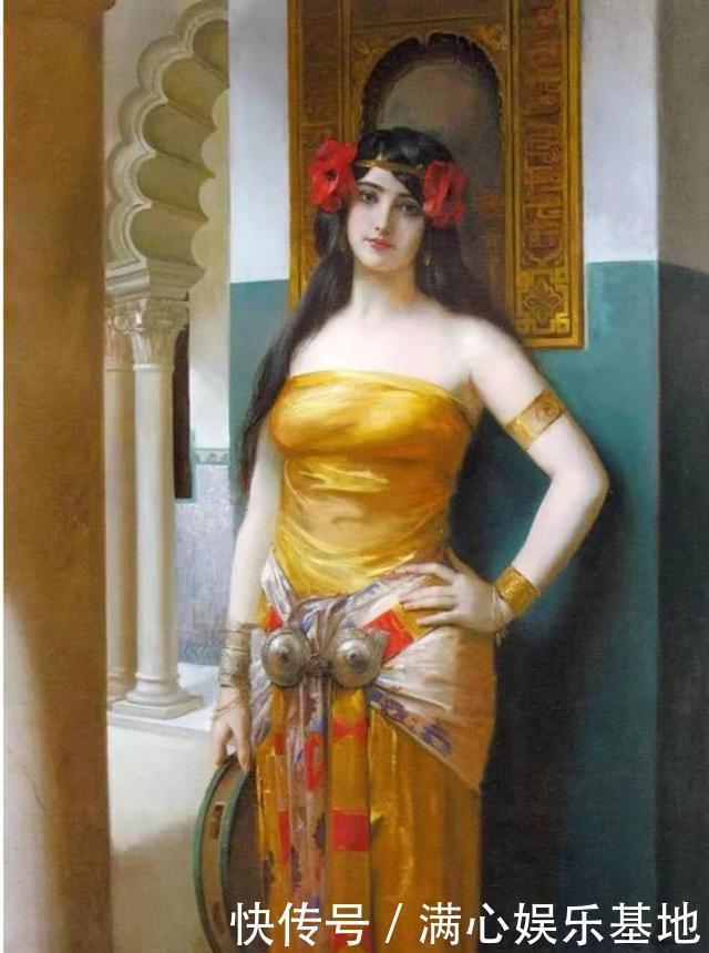 妩媚$他画里的美女:身娇体软皮肤白,妩媚又迷人