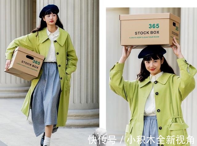 撞衫 风衣+阔腿裤=永不过时的气质精，时髦又高级！