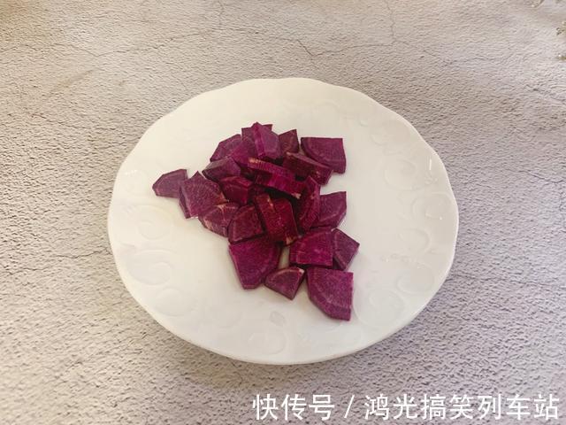 豆浆|家人的早餐我从不马虎,用燕麦和紫薯打成豆浆,好喝又营养