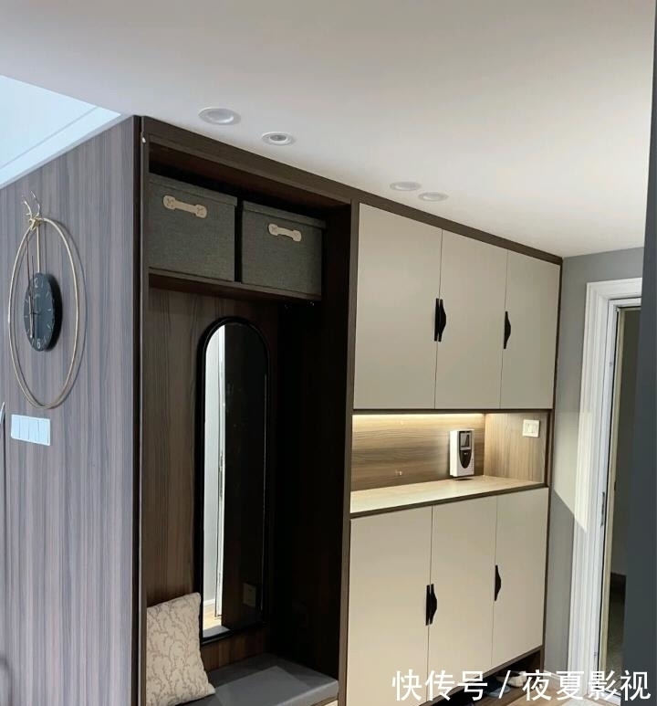 新家|年轻小夫妻83㎡新家,典型的一体化设计,越简单,越舒适