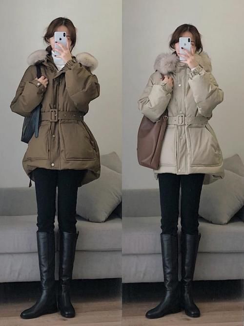天气变冷了，选择穿羽绒服还是大衣？这几种穿法好时髦！