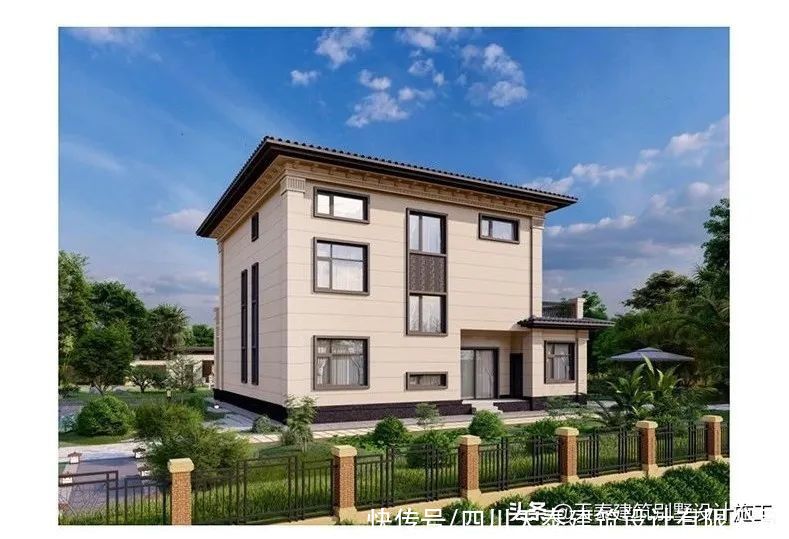 审批|四川绵阳三层新中式别墅定制设计图 带柴火房 豪华大气别墅图纸