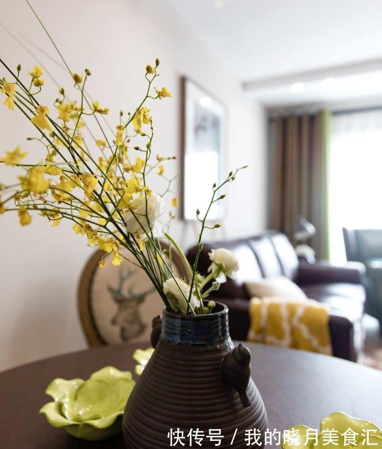 实用|80㎡简美式小两居,优雅时尚美与实用兼具,二人世界舒适又美好