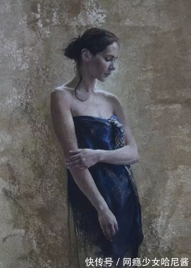 画种|赏心悦目,活色生香——女画家色粉笔下极致唯美的女性人体肖像