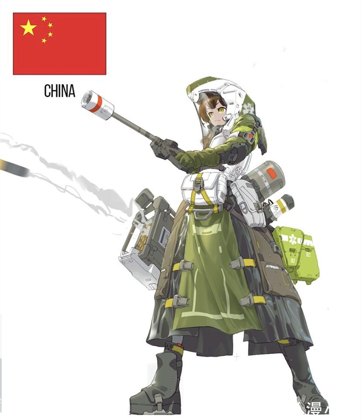 二次元化|漫画拟人化成为军娘,欧洲还停留在近代,我们的火箭都已经起飞了