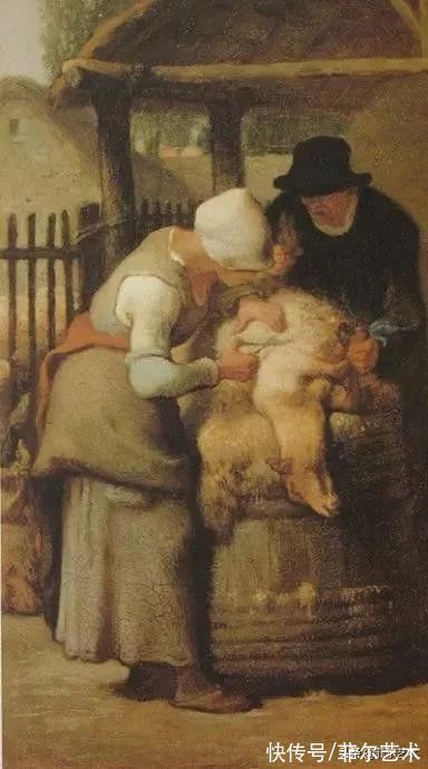 农民!大师就是大师~最穷苦潦倒的画家却画出了最温暖的画