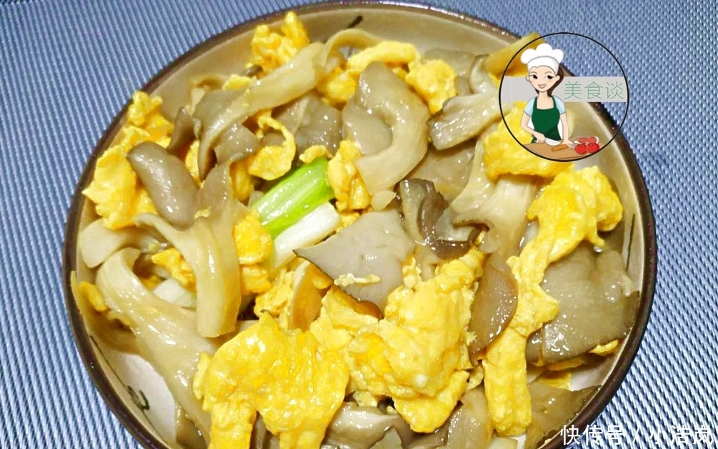 平菇炒鸡蛋,滋补强身,蛋白质是猪肉的4倍,孩子多吃体格好