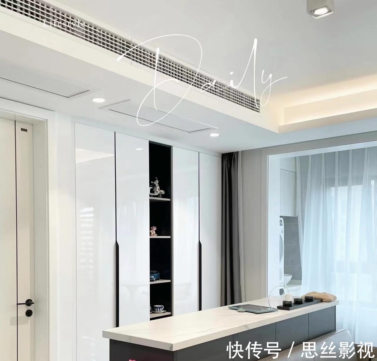 理想家|女主115㎡新家,巧用黑白灰色系,装出自己“理想家”的样子