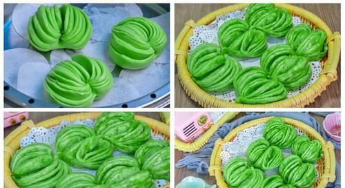 花卷|教你5种新奇花卷的做法,蓬松暄软层次多,端上桌比蛋糕还抢手!