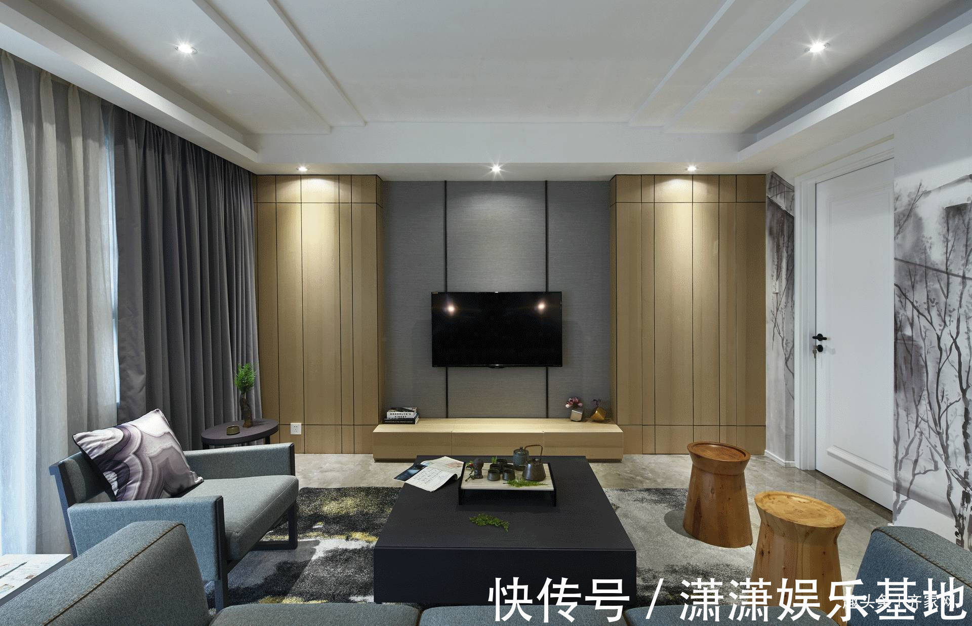 中国传统|150平现代中式,古朴典雅,反映民族文化,体现中国传统神韵!