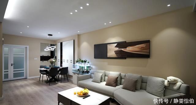 户型|装修就学她家,舍弃电视柜后,不仅空间感增加了,还非常大气