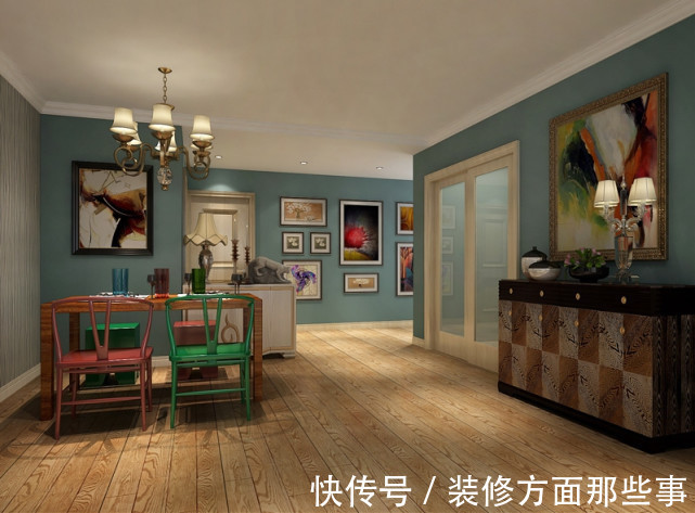 装修|68平复古二居室,装修完之后邻居纷纷来效仿