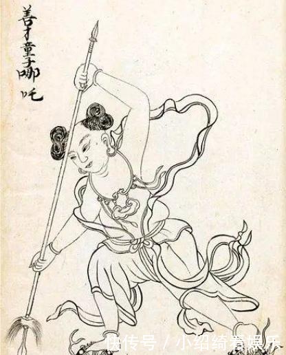 天王|哪吒的形象怎么来的,除了原籍印度外还参考了红孩儿的造型