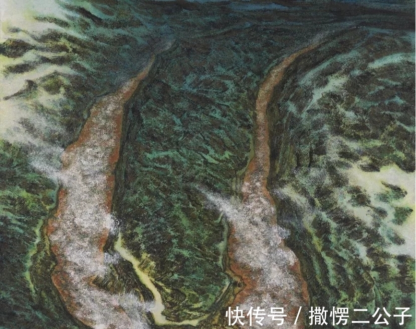 山水画@幽深凝重｜孙宏涛彩墨山水画