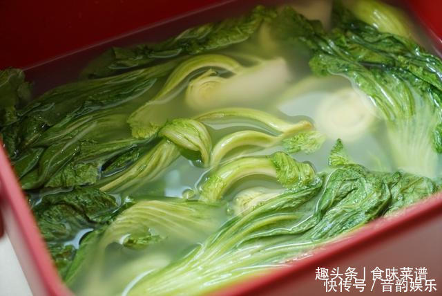 每年秋天,奶奶都这样腌上一缸酸菜,不发霉不怕烂,放一年都不坏