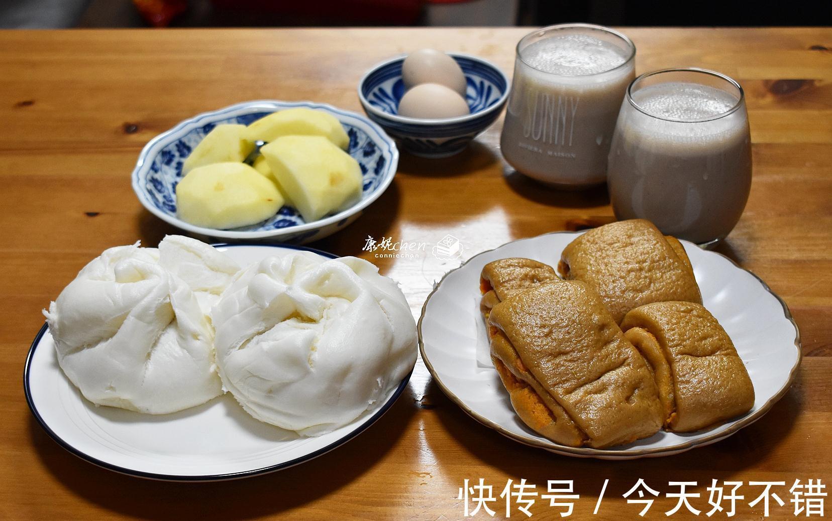 我家6天早餐,换着花样做,家常味简单但温暖,天冷在家吃饭舒服