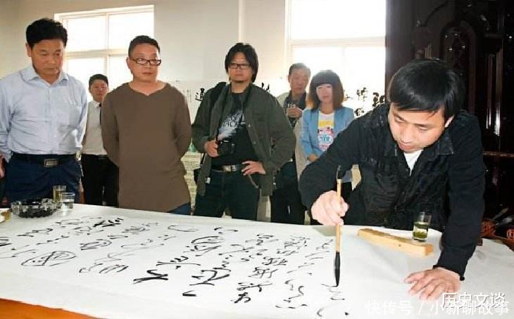 用力过猛|书法名家张旭光的书法,被网友喊话你写的字你自己认识吗