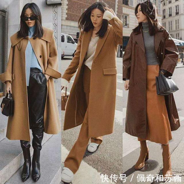 最美|快看,最美27套驼色大衣搭配模板,又美又飒秋冬就这么穿