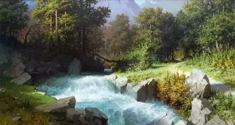 费多罗夫&俄罗斯风景画大师米哈伊尔·费多罗夫油画欣赏