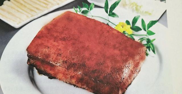 舌尖|舌尖上的美味、湘菜经典——叉烧酥方,色泽红亮、酥脆鲜香扑面来