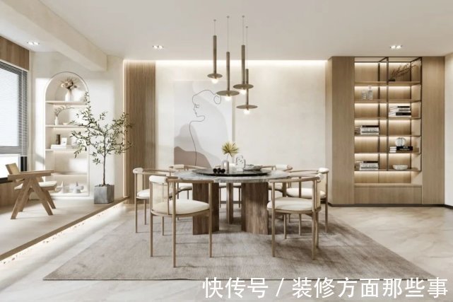 极简风|150平极简风设计,寒冷的冬季和温馨的原木风更配