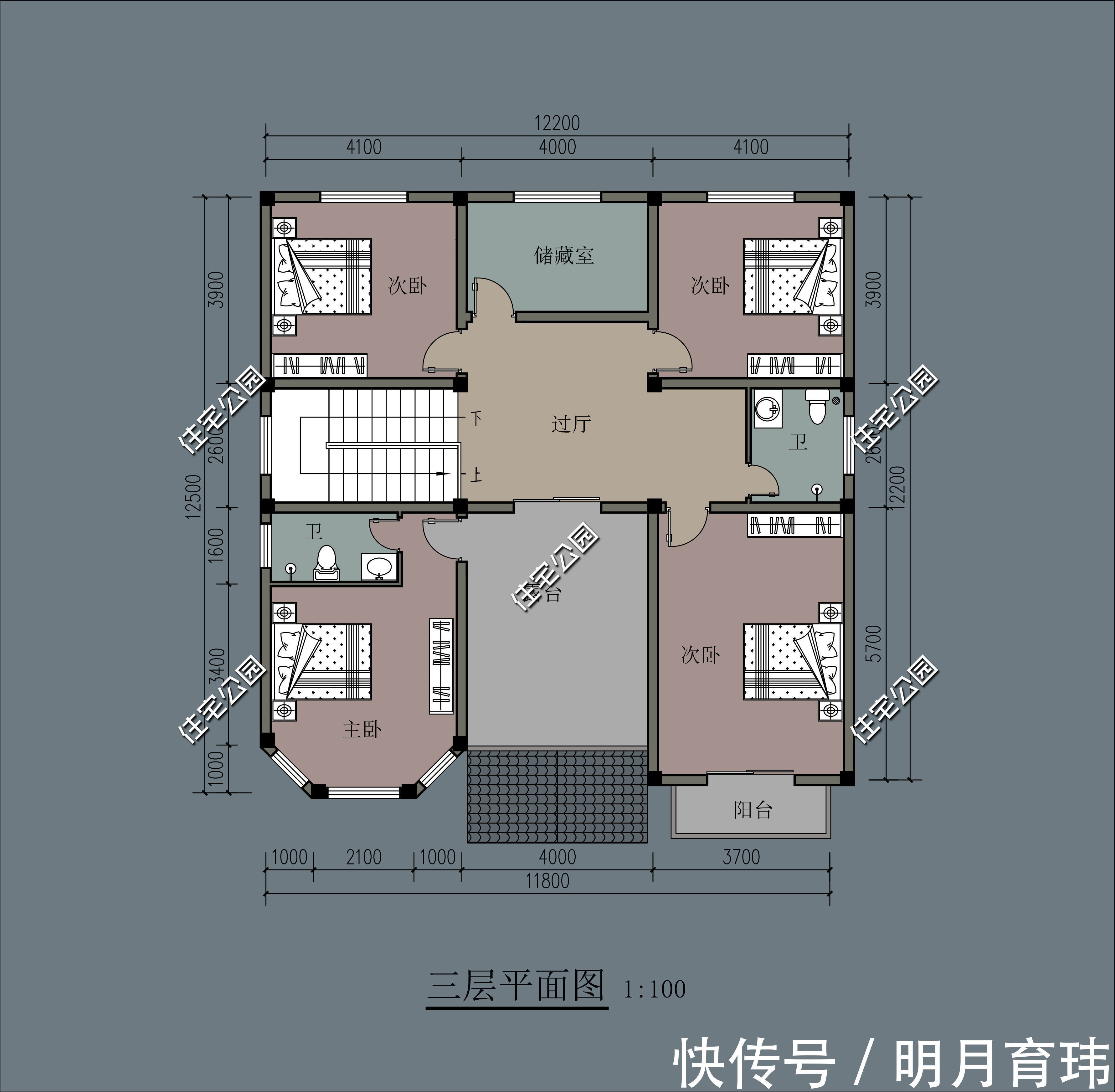 住宅|这8套别墅图纸火了，第2套中式小院造价仅30万，第6套点赞50万