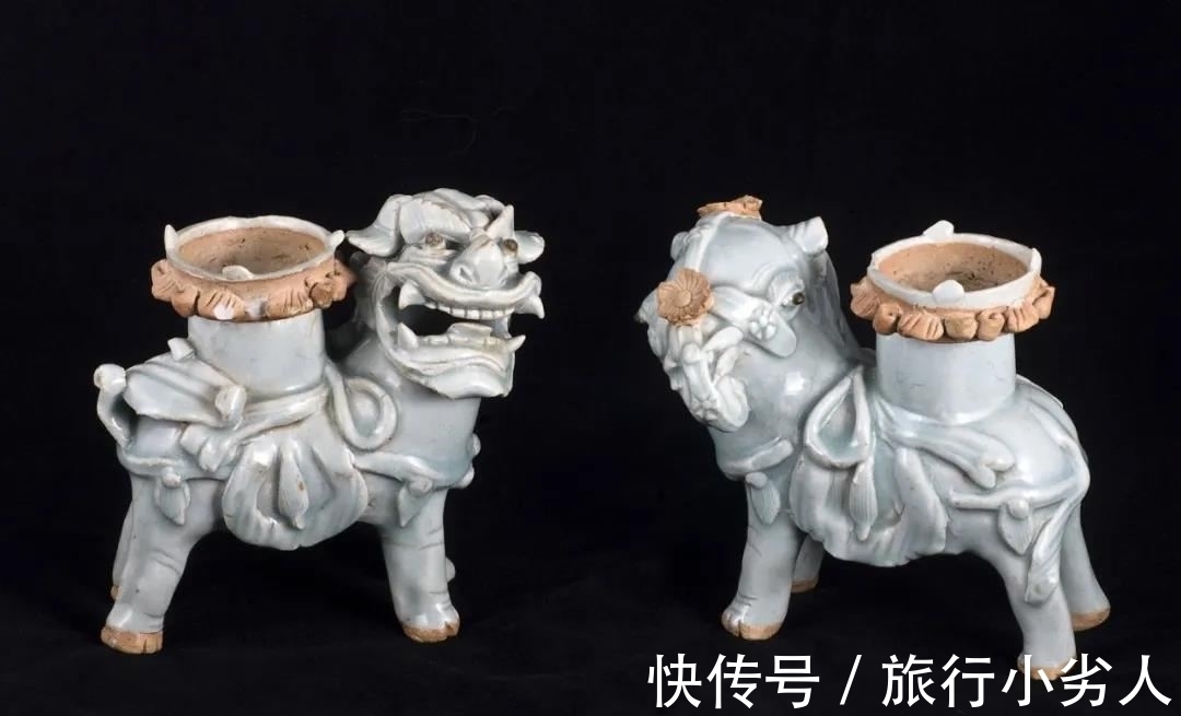造型#古代为什么多是动物造型的陶瓷烛台,你知道有什么寓意吗