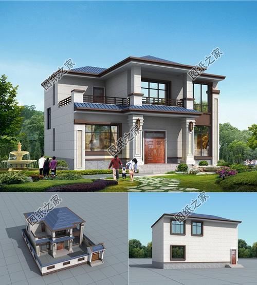 户型图|农村建二层毛坯房多少钱?合理规划好,没有你想象中的那么贵