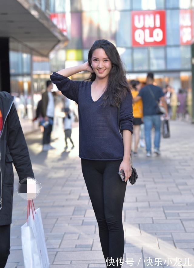 打底裤 打底裤显得时尚潮流范十足,显得高贵优雅