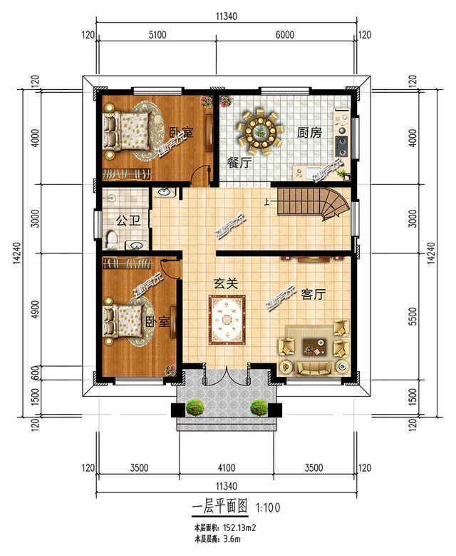 别墅|湖南一女老板，花100万建三层欧式别墅，十里八乡都绕路来看
