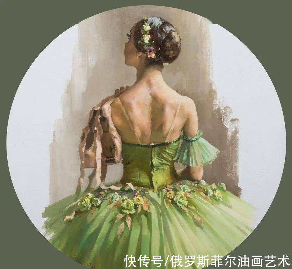 俄罗斯画家阿纳斯塔西娅·沃斯特雷佐娃漂亮油画作品欣赏