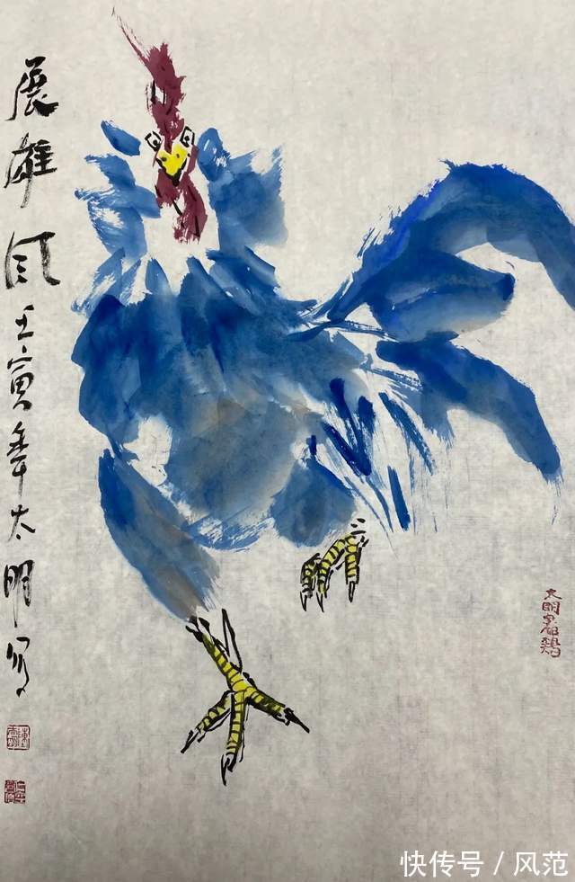 书画南北方@《书画南北方》陈太明画鸡虎年新作展