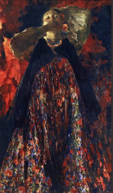 俄罗斯!色彩这么艳丽,居然是列宾工作室出来的画家