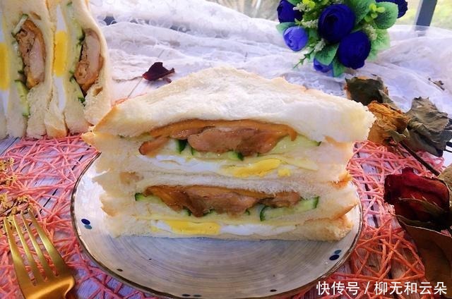 火腿|吐司新吃法,加入火腿和鸡蛋,轻松搞定营养早餐