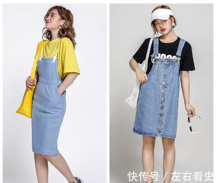 搭配 中长款T恤如何穿搭才好看?可甜可酷,全由你自己做主!