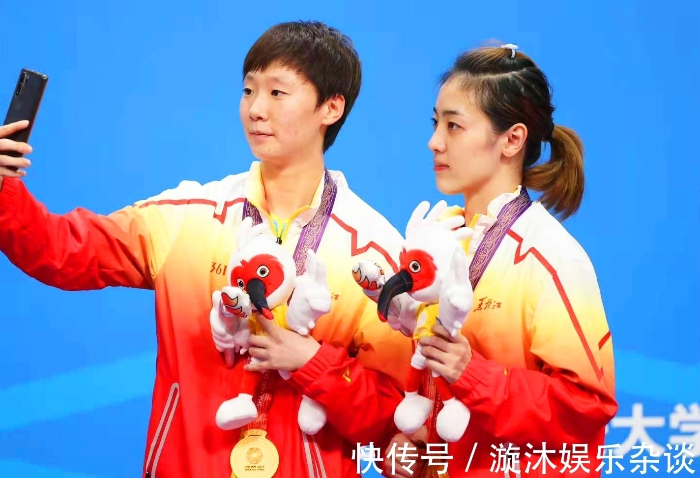 比赛|美女球员车晓曦,王曼昱的好搭档,这次全运会演绎惊艳双打艺术