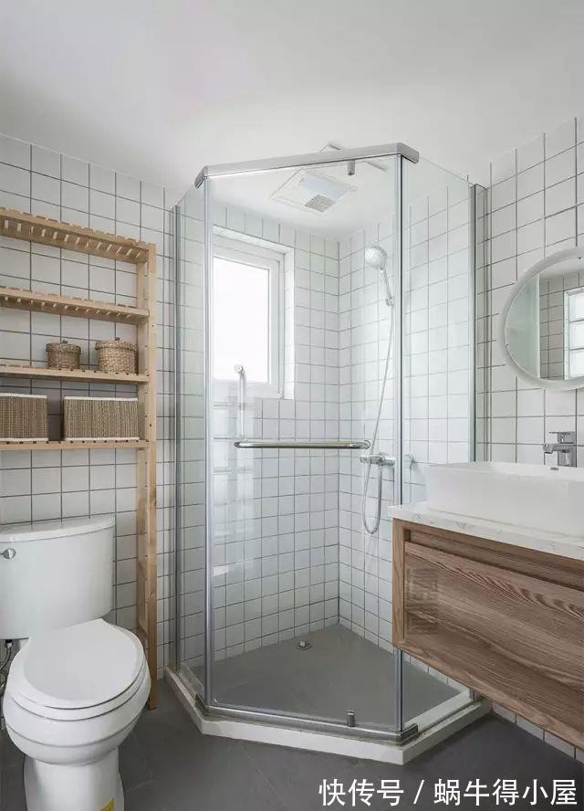 齐家栗子|4平米的小户型卫生间，做好格局划分，也能干湿分离