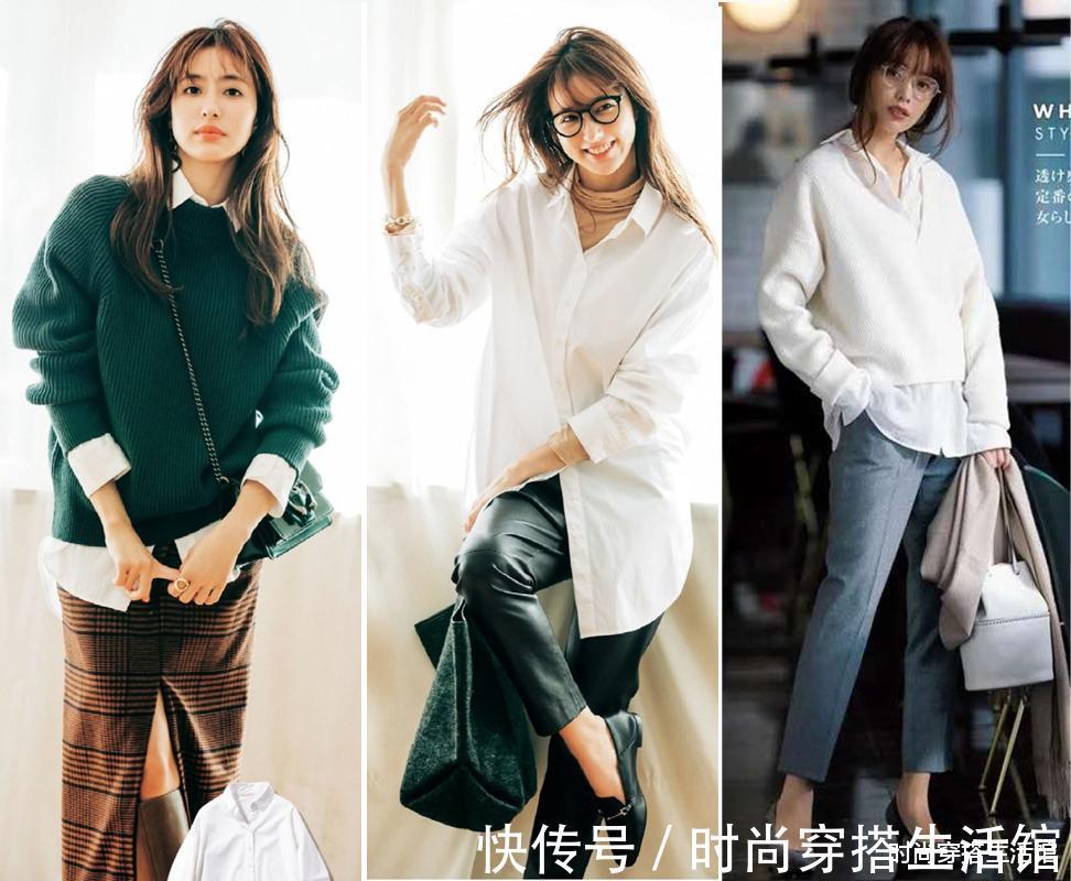 tips|立秋后早晚凉,这21套简约轻熟风搭配示范,40岁女人穿美到骨子里