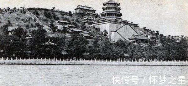 乾隆皇帝|老照片1913年明信片中的北京颐和园，还未被破坏前的盛世美！